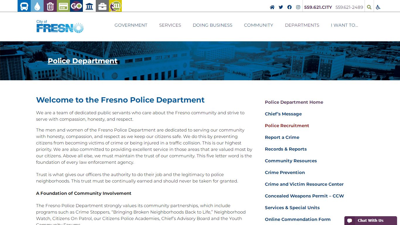 Police Department | City of Fresno